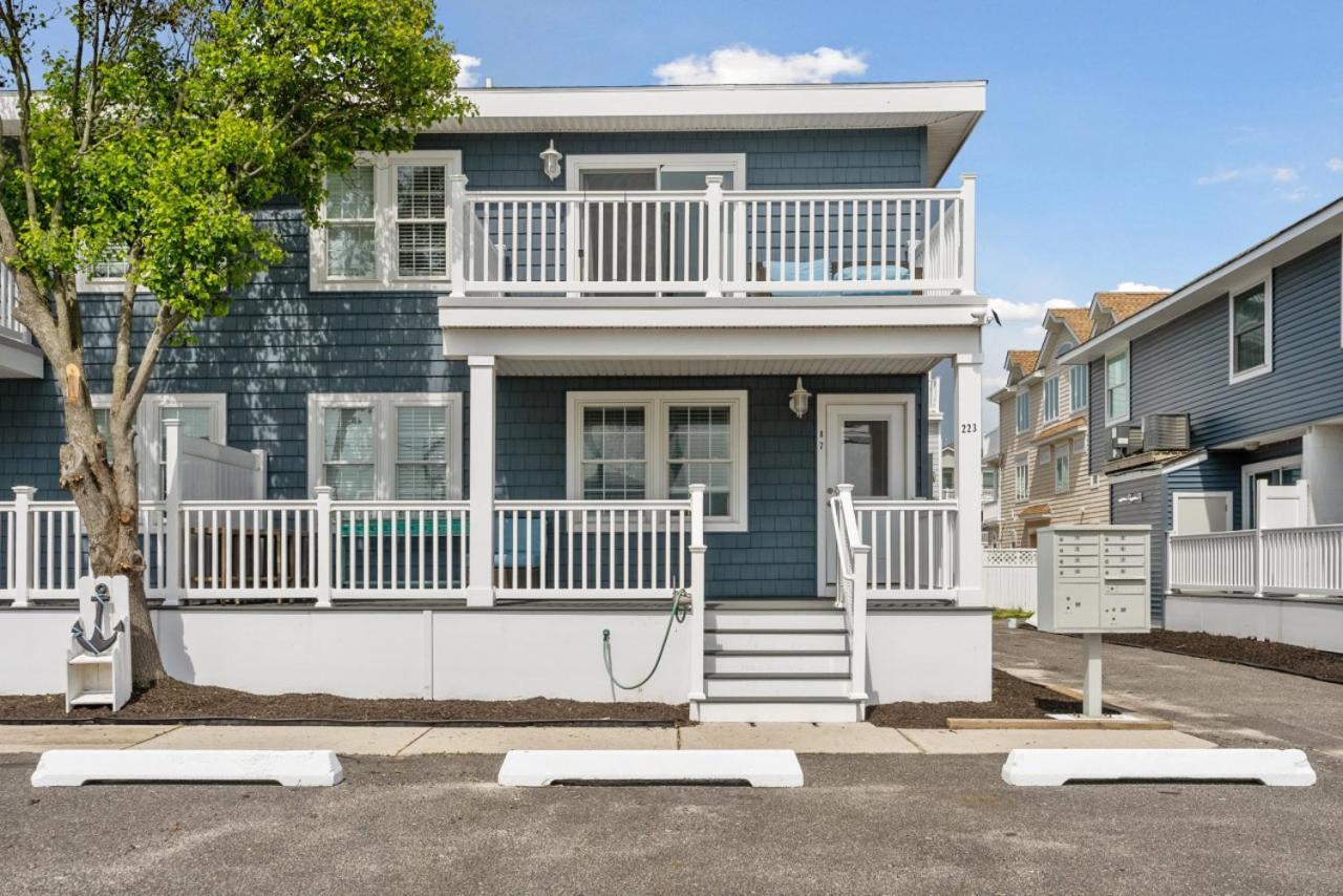 Beach Block Parking Modern Decor Porch Brigantine Ngoại thất bức ảnh