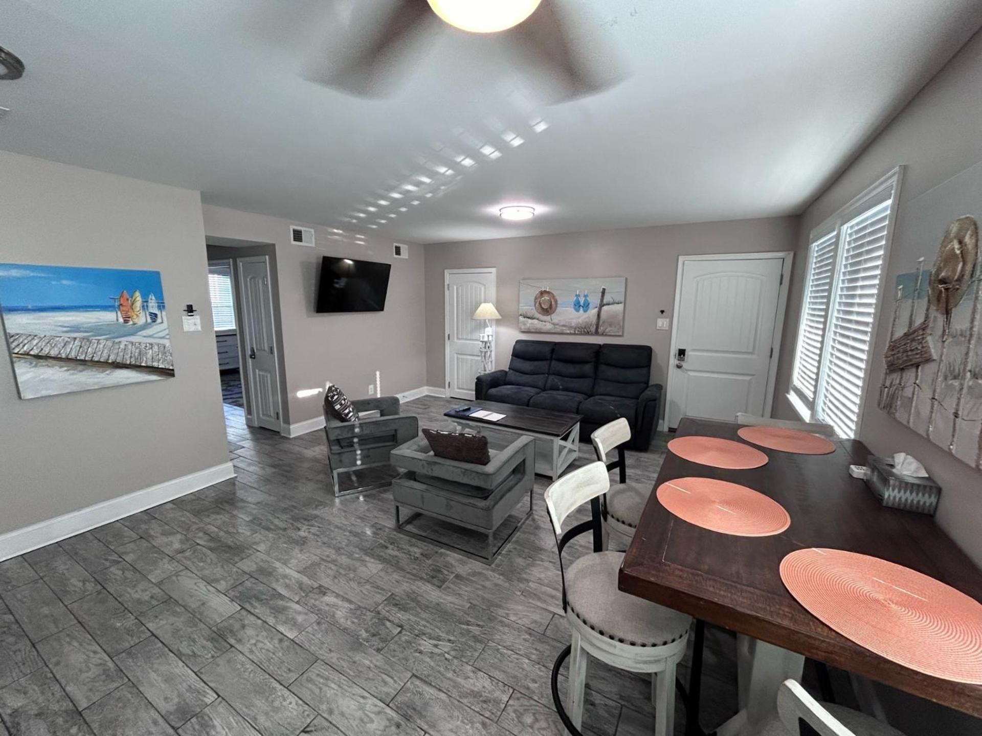 Beach Block Parking Modern Decor Porch Brigantine Ngoại thất bức ảnh
