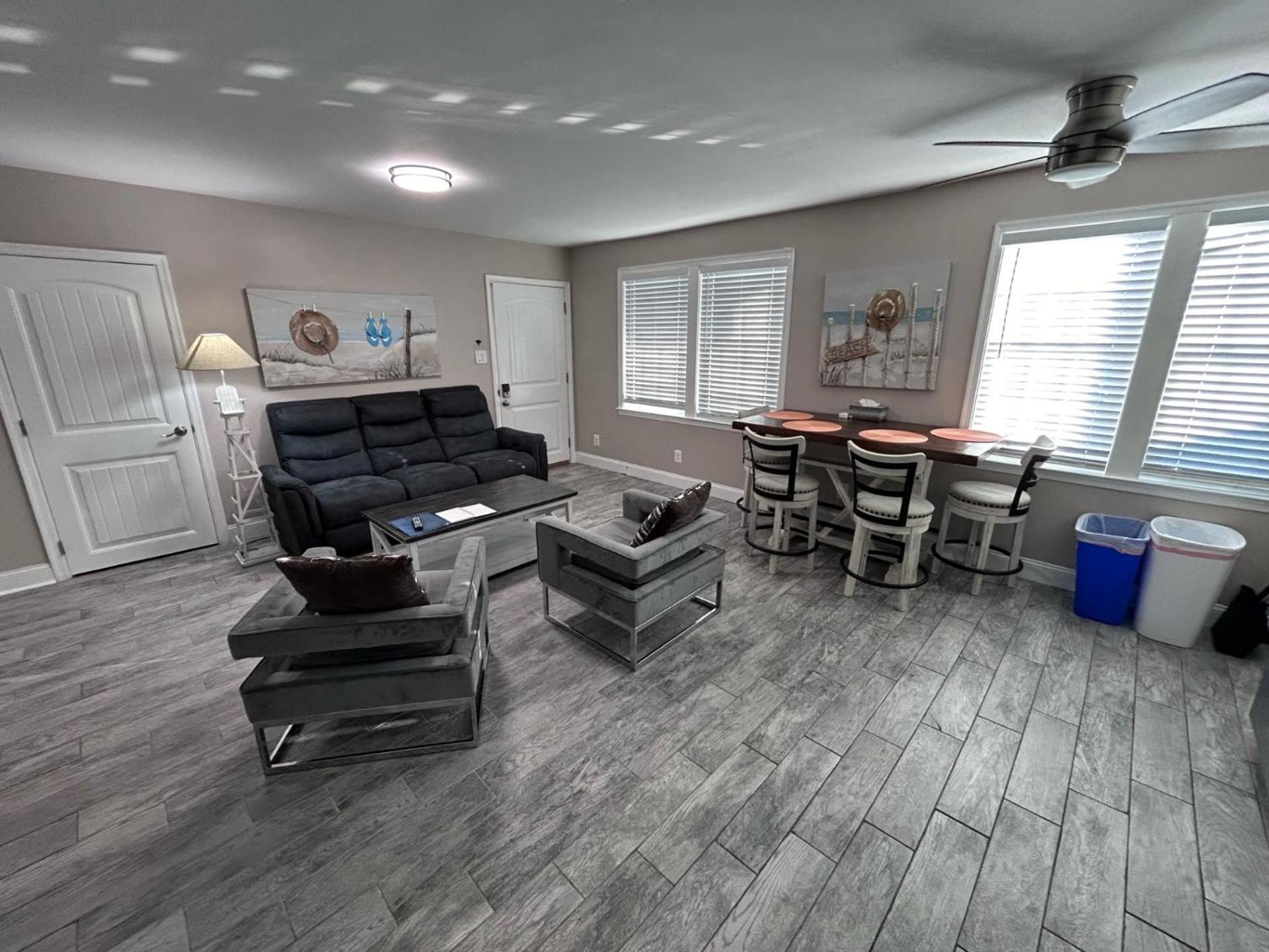 Beach Block Parking Modern Decor Porch Brigantine Ngoại thất bức ảnh