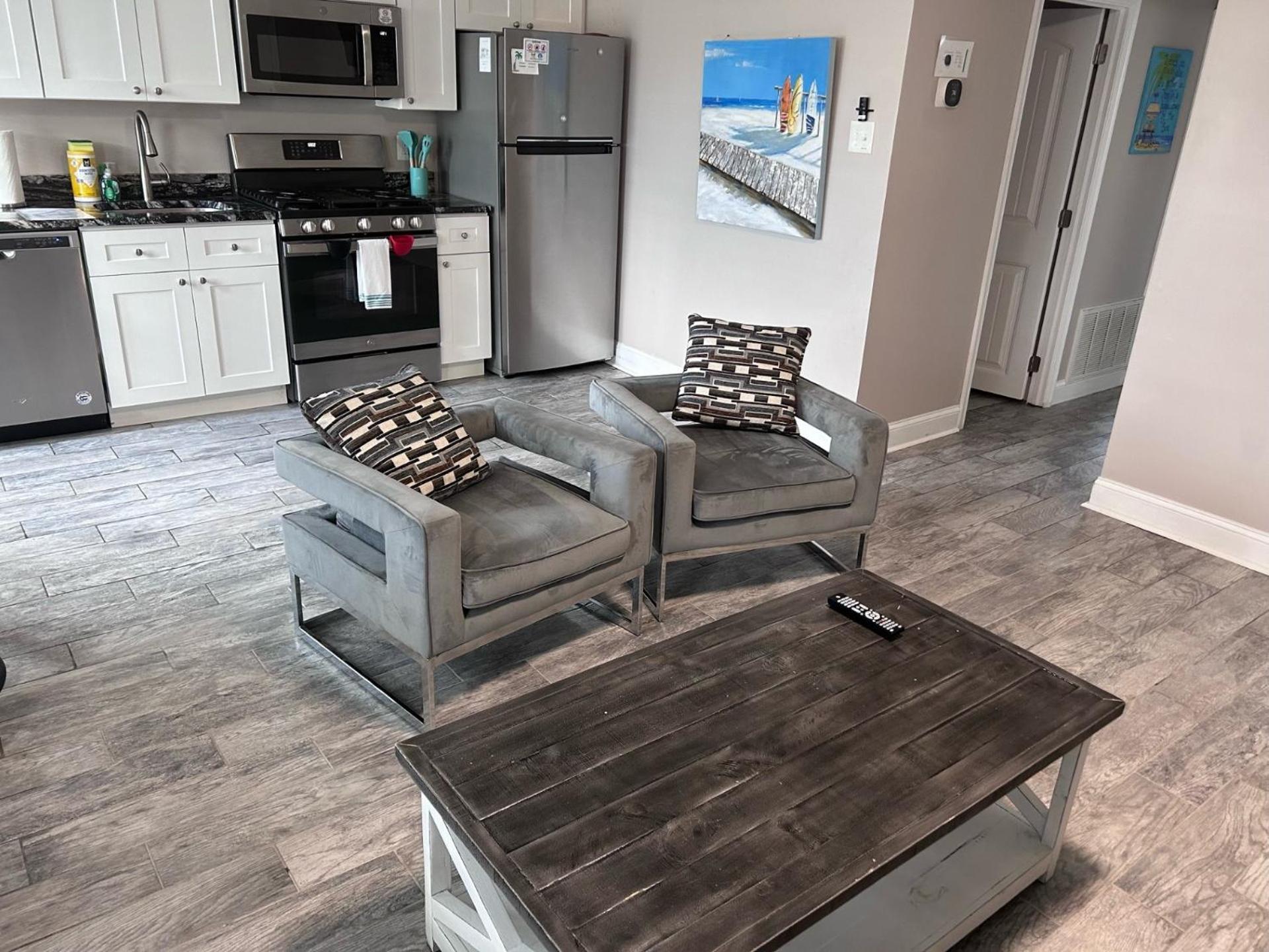 Beach Block Parking Modern Decor Porch Brigantine Ngoại thất bức ảnh